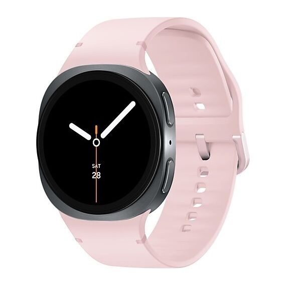 Galaxy Watch8 | 44 мм | 4G LTE | Graphite | Sport/Pink | M/L, Размер ремешка : M/L, Тип ремешка : Sport, Размер корпуса : 44 мм, Подключение часов : Bluetooth / Wi-Fi + 4G LTE, Цвет ремешка: Pink, Цвет: Graphite